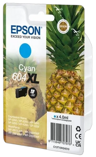 Epson Ink/604XL Pineapple 4.0ml CY — vue 1