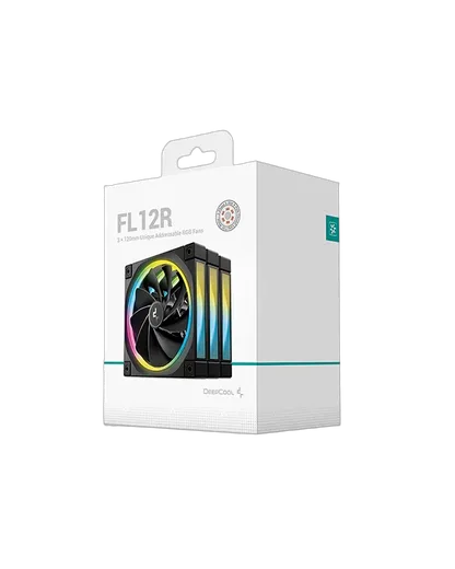 Deepcool FL12R 3IN1 - 120mm - PWM ARGB - Noir — vue 4