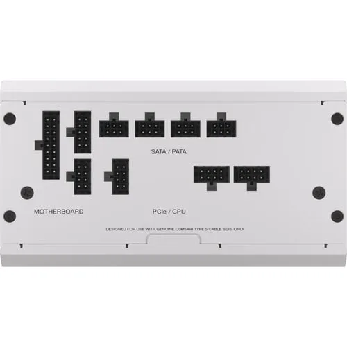 Corsair ATX 750W - RM750x Shift White 80+ GOLD F Mod. — vue 5