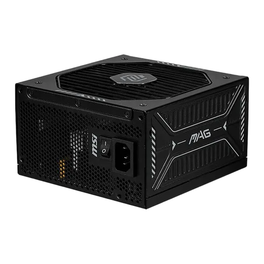 MSI ATX 750W - 80+ Gold - MAG A750GLS PCIE5 Noir — vue 1