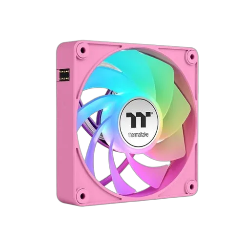 Thermaltake CT120 EX Reverse ARGB (Pack de 3x120mm) - Rose — vue 1
