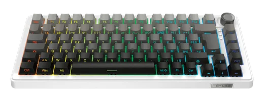 The G-LAB Keyz Elite 300 GRW 75% - Mécanique - Sans-Fil - RGB - Gris/Blanc — vue 12