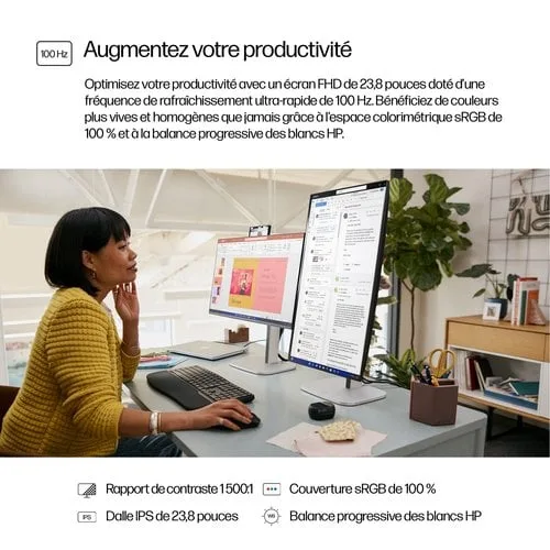 HP S5P 24.0 IPS LED 1920X1200 — vue 7