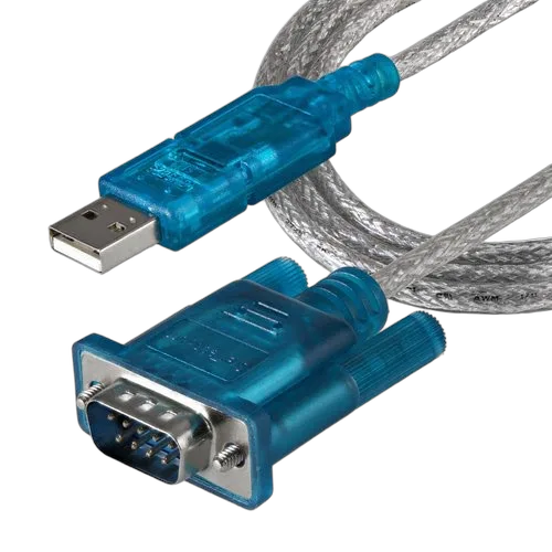 StarTech 3" USB to RS232 DB9 Serial Adapter Cable — vue 3