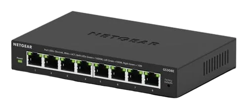 8PT GIGABIT PLUS SWITCH GS308E