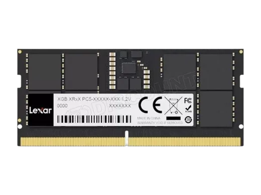 Lexar LD5S16G56C46ST-HGN 16Go (1x16Go) SO-DDR5 5600MHz — vue 3