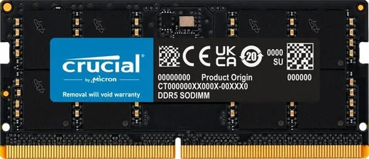 Crucial CT8G56C46S5T 8Go (1x8Go) SO-DDR5 5600MHz — vue 1