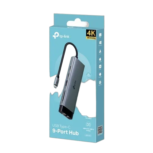 TP-Link USB TYPE-C 9-PORT HUB 1 HDMI 1 — vue 4