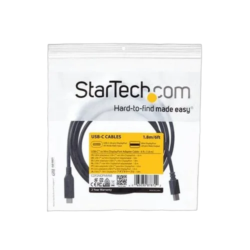 StarTech Cable USB C to Mini DisplayPort 6 ft — vue 7