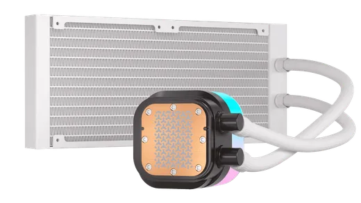 Corsair iCUE LINK TITAN 240 RX LCD Blanc AIO/240mm — vue 2