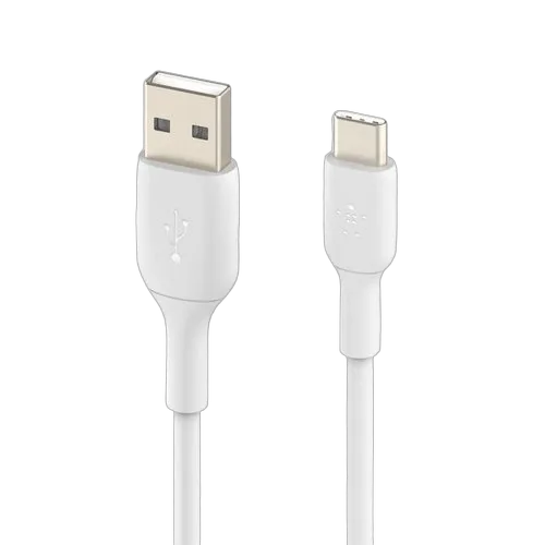 Belkin USB-A to USB-C Cable 2M White — vue 4