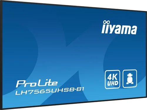 Iiyama LH7565UHSB-B1 74.5IN IPS 4K — vue 6