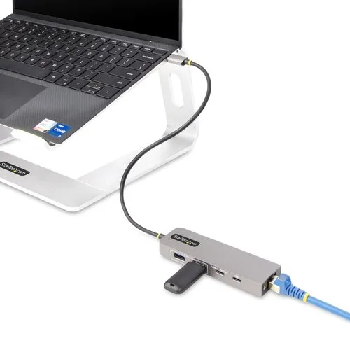 StarTech 3-PORT USB-C HUB 2.5GB ETHERNET — vue 6