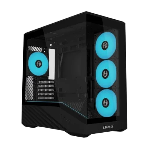Lian-Li Vector V100 MINI Noir - mT/Sans Alim/mATX — vue 2