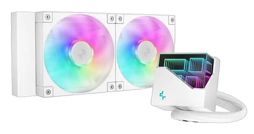 Deepcool LT240 ARGB - 240mm - Blanc — vue 1