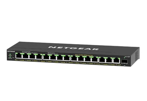Netgear 16PT GE PLUS SWCH W/HI-PWR POE+ — vue 3