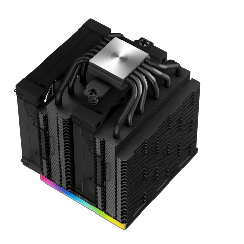 Deepcool CH160 Noir - mT/Sans Alim/Mini-ITX + AK620 DIGITAL Noir — vue 16