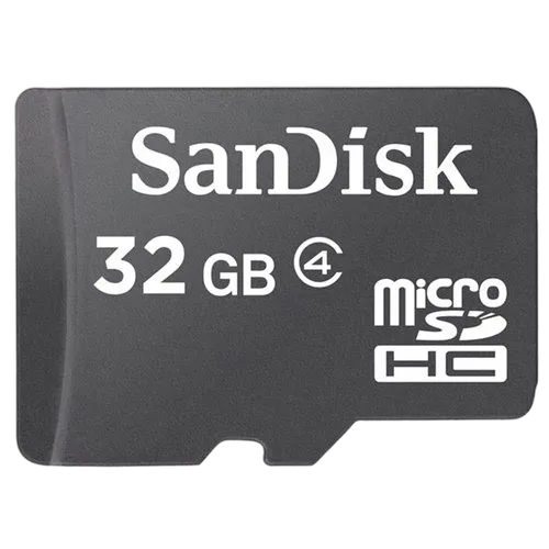 SanDisk 32GB microSDHC Class 4 Mem Card — vue 1