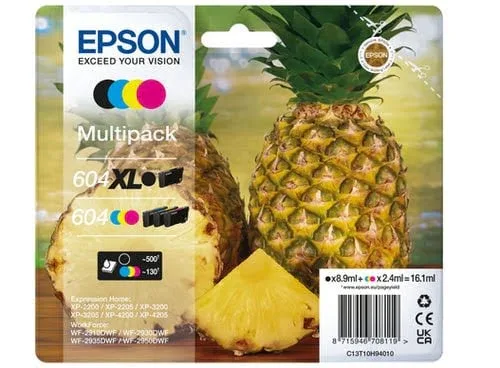 Epson Ink/604XL Pineapple CMYK — vue 1