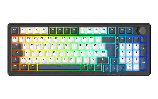The G-LAB KEYZ ELITE 400 HE BB - Magnétique - Filaire - RGB - Noir/Bleu — vue 6