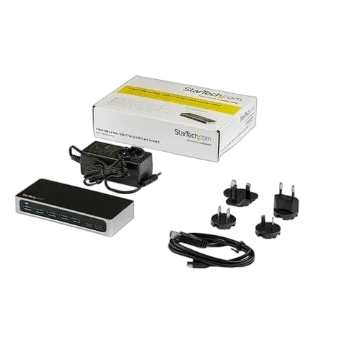 StarTech USB-C 7 Port Hub with 2 USB-C/5 USB-A — vue 5