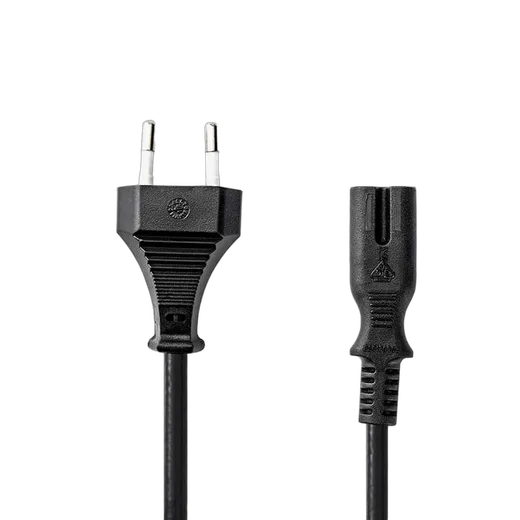 Nedis Câble Euro Masculin vers IEC-320-C7 - 2m - Noir — vue 3