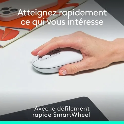 Logitech Pop - Sans fil - Blanc — vue 5