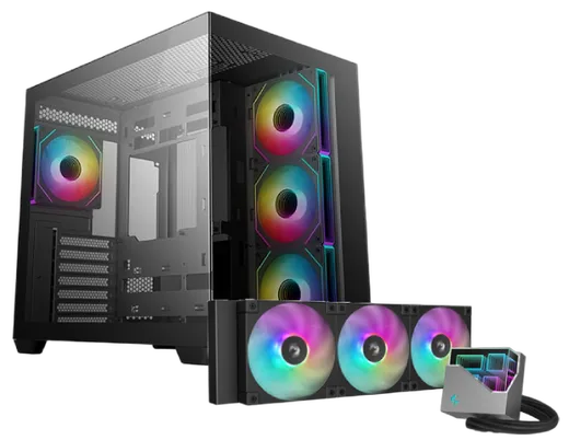 CG530 4F Noir + Watercooling LT360 ARGB - Noir