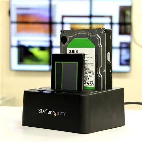 StarTech USB 3.1 10Gbps Dual-bay Dock — vue 4