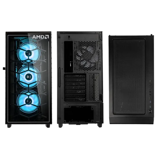 Kolink Observatory Y AMD SE, ARGB Midi-Tower - schwarz — vue 4