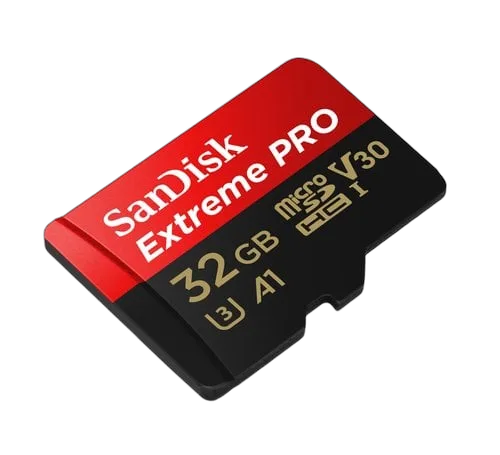 Sandisk Extreme Pro microSDHC 32GB+SD Adapter — vue 2