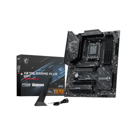 MSI X870E GAMING PLUS WIFI - X870/AM5/DDR5/ATX — vue 1