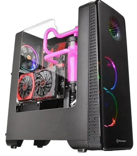 Thermaltake View 28 RGB Noir - MT/Sans Alim/ATX — vue 14