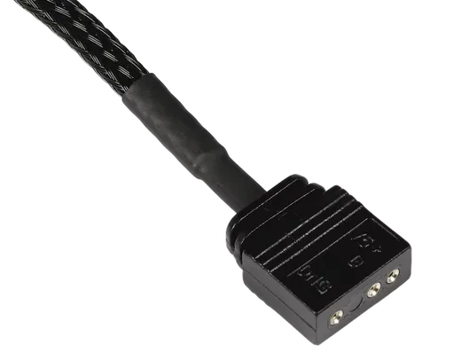 Splitter aRGB 3pin 5V vers 2x 3pin 5V - 15cm Noir