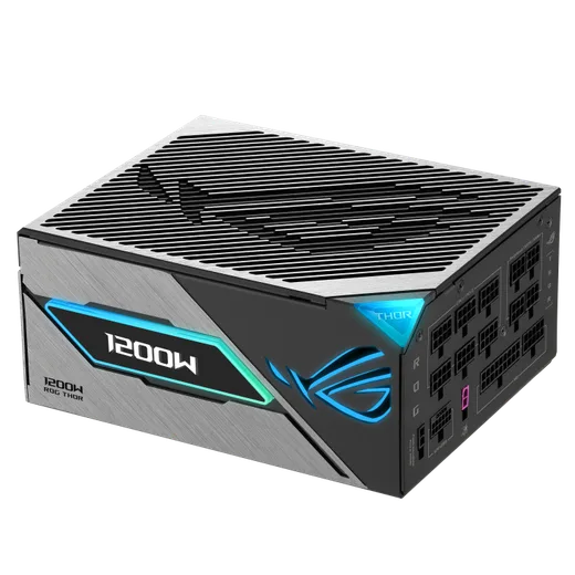 Asus ATX 1200W - 80+ Platinum - ROG THOR 1200P3 Gaming-Seconde Vie — vue 2