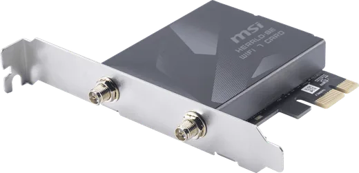 MSI Herald BE9400 WiFi 7 Carte PCIe — vue 5