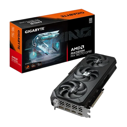 Gigabyte Radeon RX 9070 GRE GAMING OC 12G — vue 1
