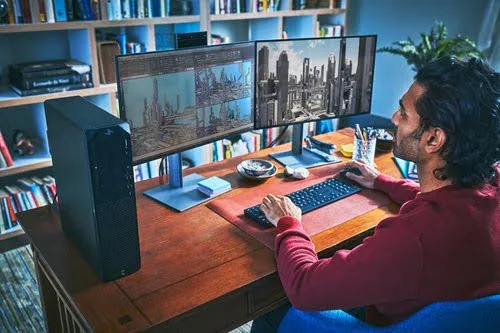 HP Z24Q G3 IPS 2560X1400 1000:1 — vue 10