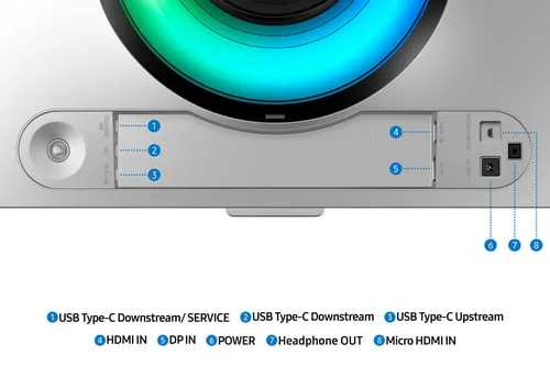 Samsung Odyssey G9 - 49" OLED MATE DQHD CURVE 240Hz 0.03ms FreeSync Premium Pro-Seconde Vie — vue 8