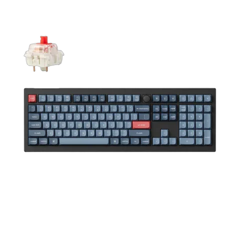 V6 Max QMK - Mécanique/Sans-Fil/RGB/Gris