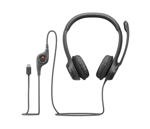 Logitech H390 USB-C COMPUTER HEADSET — vue 5