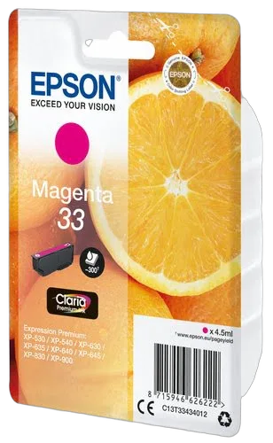 Epson - Magenta - C13T33434012 — vue 2