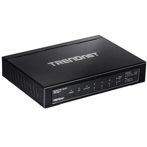 TrendNet 6-PORT GIGABIT POE+ SWITCH — vue 1