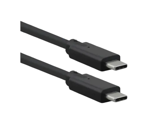 Câble USB-C 3.2 SuperSpeed mâle/mâle - 1m - Noir
