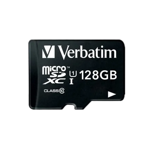 Verbatim M.SDXC PR. UHS-1 128GB 10 INC ADAPTER — vue 2