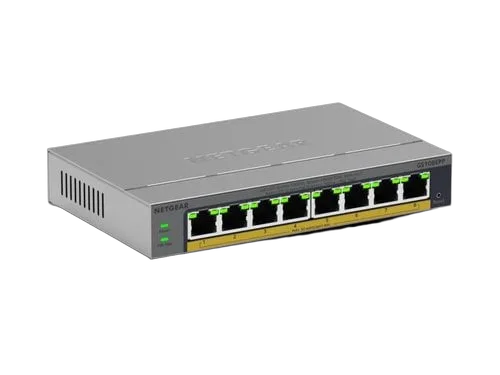 Netgear 8PT GB PLUS SWCH W/ POE+ — vue 1