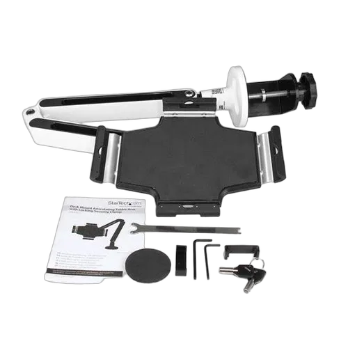 StarTech Tablet Stand Desk Mount - White — vue 7