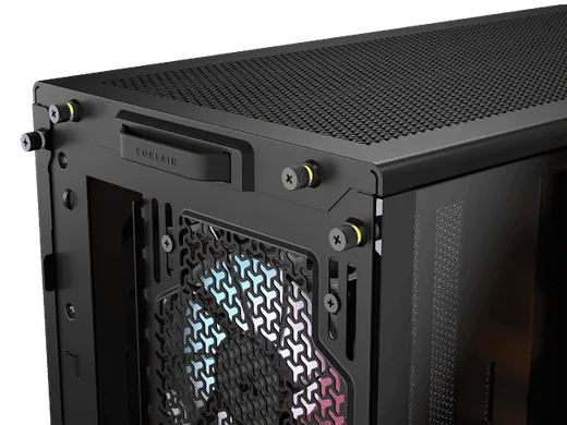Corsair FRAME 4000D LCD RS ARGB Noir - MT/Sans Alim/E-ATX — vue 9