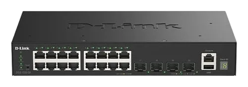 D-LINK SWITCH SMART 16XGE + — vue 1