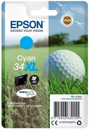 Epson - Cyan - C13T34724010 — vue 1